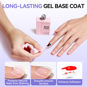 Makartt Gel Top and Base Coat Set packaging