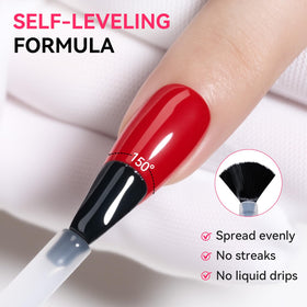 Makartt Gel Top Coat 15ml with other nail care products