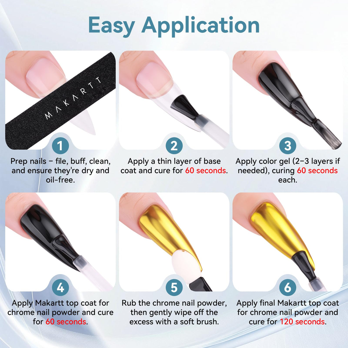 Makartt Gel Top Coat packaging overview