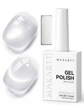 Makartt Glass Cat Eye Gel Nail Polish 15ml front view