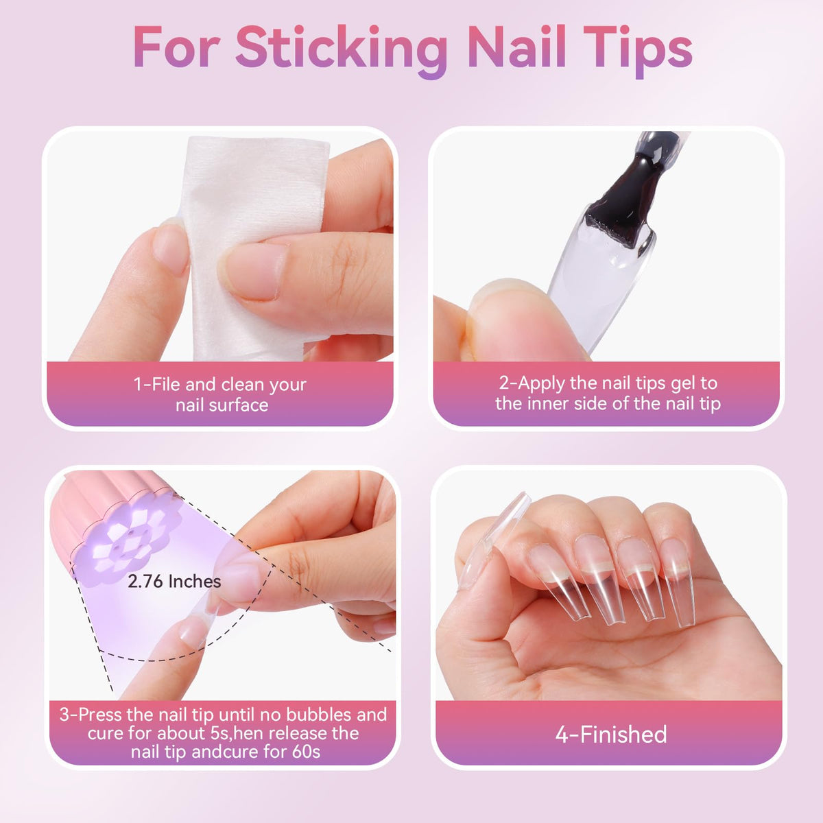 Makartt Gooseneck UV LED Nail Lamp with LCD screen displaying timer