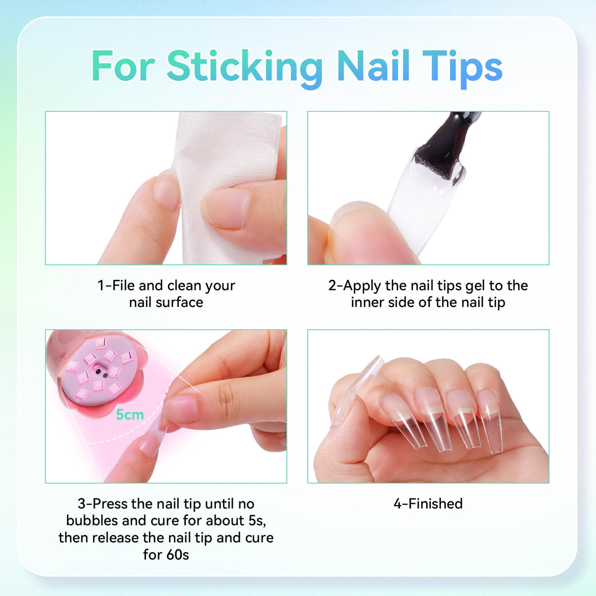 Makartt Gooseneck UV Nail Lamp LCD display showing timer