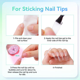 Makartt Gooseneck UV Nail Lamp LCD display showing timer