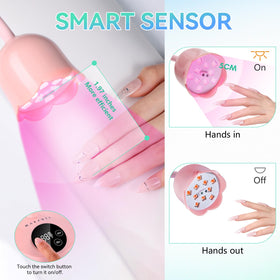 Makartt Gooseneck UV Nail Lamp with USB charging cable