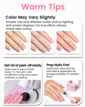 Makartt Jelly Sheer Pink Gel Nail Polish 15ml in nail art setup
