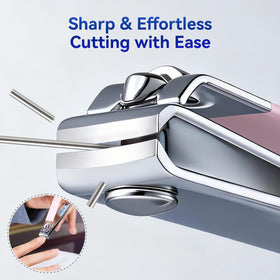 Makartt Nail Clipper Set showing ergonomic anti-slip handle