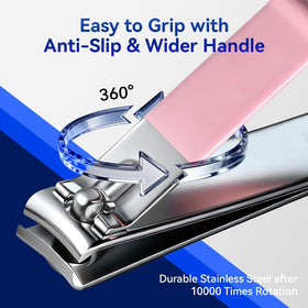 Makartt Nail Clipper Set showing two clippers in the pack