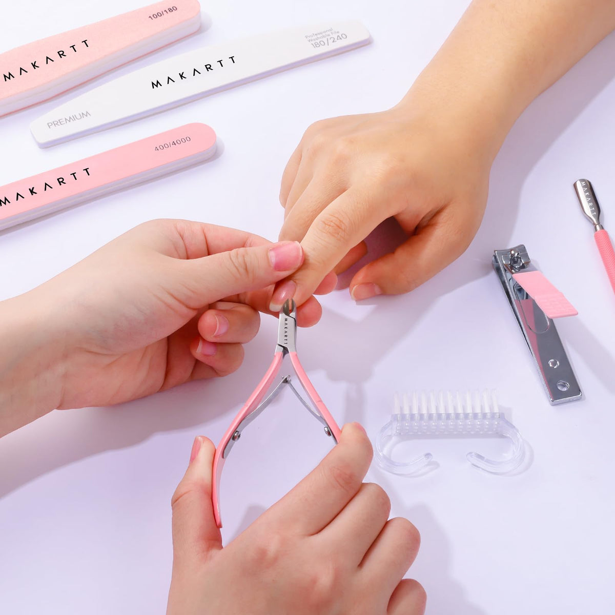 Makartt Nail File and Buffer Set packaging