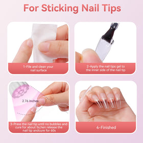 Makartt Nail Lamp in use curing intricate nail art