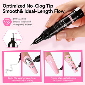 Makartt Nail Rhinestone Glue pen tip applicator