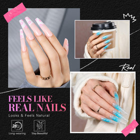 Makartt nail tips in packaging with size options