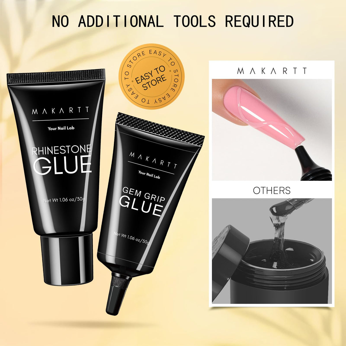 Makartt Rhinestone Glue Gel Set packaging
