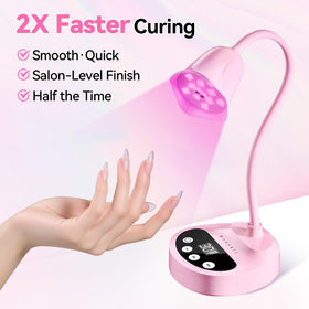 Makartt UV Nail Lamp in use curing nails