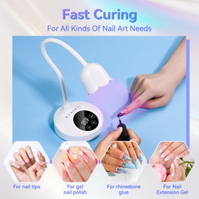 Makartt UV Nail Lamp with timer display