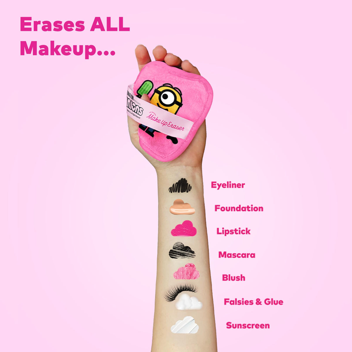 MakeUp Eraser 7-Day Set displayed on a bathroom counter