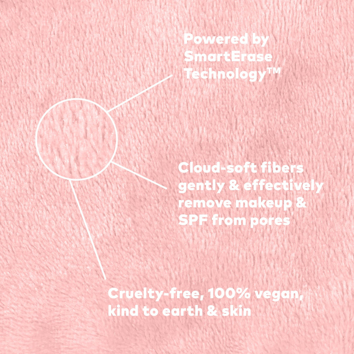 MakeUp Eraser 7-Day Set displayed with water for makeup removal