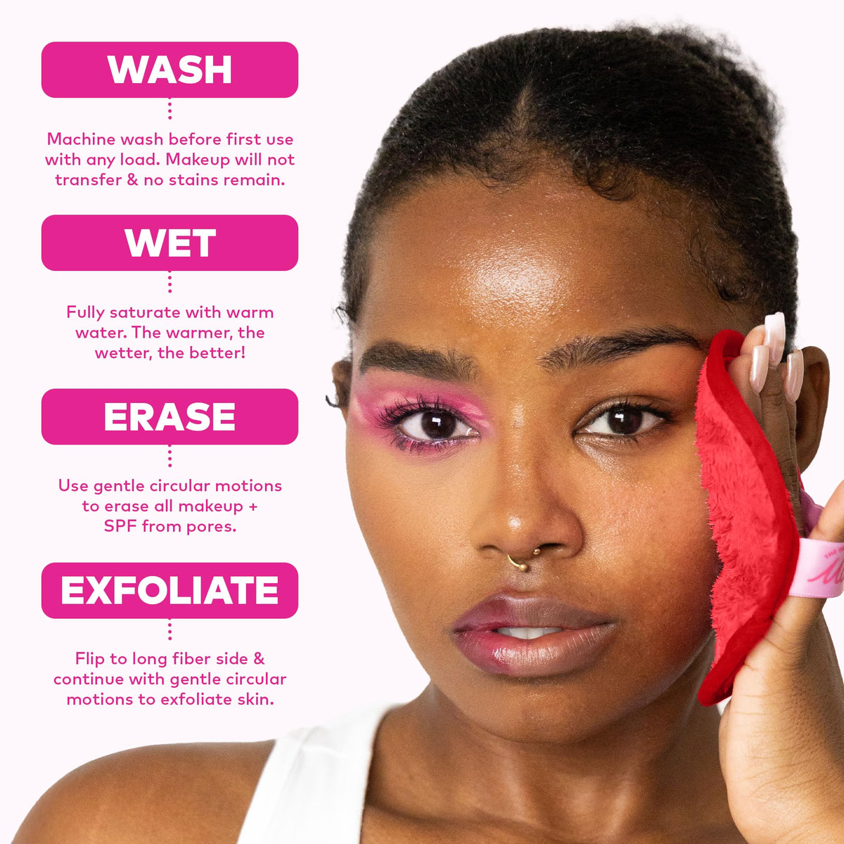 MakeUp Eraser 7-Day Set featuring Hello Kitty design
