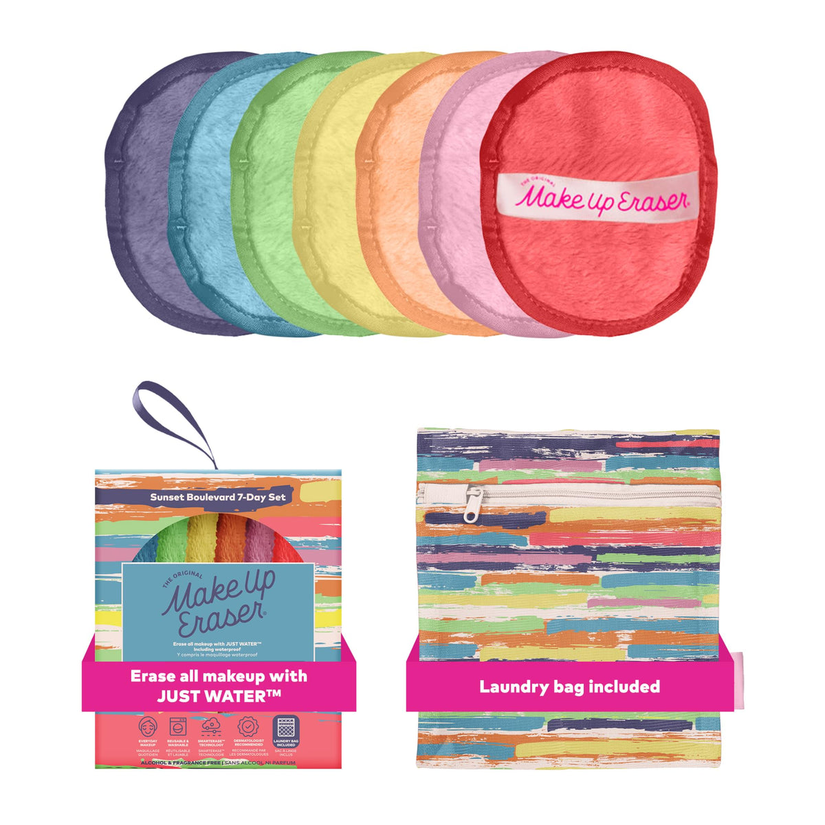MakeUp Eraser 7-Day Set packaging front view