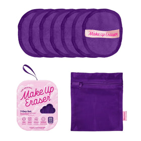 MakeUp Eraser 7-Day Set Queen Purple front view