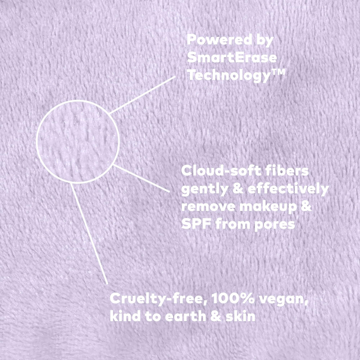MakeUp Eraser cloth being used to remove makeup