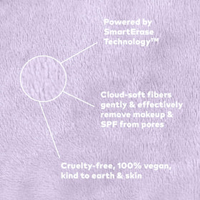 MakeUp Eraser cloth being used to remove makeup