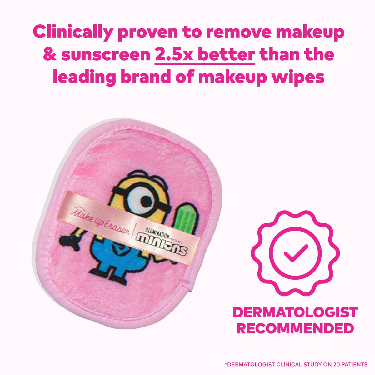 MakeUp Eraser cloth showing dual-sided texture