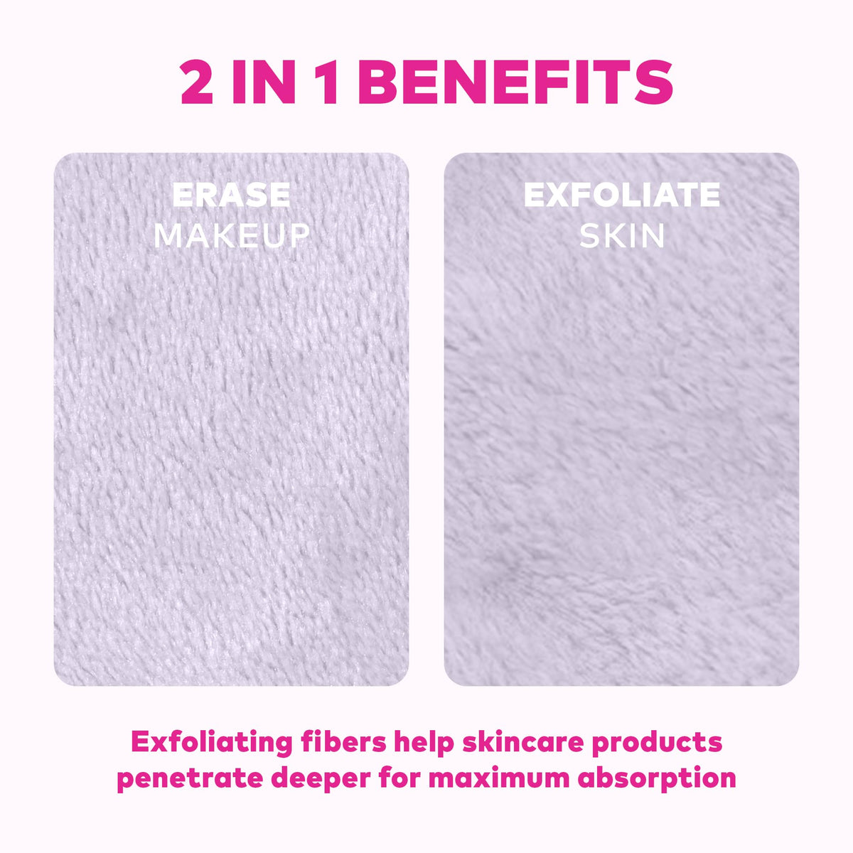 MakeUp Eraser cloths in a bathroom setting