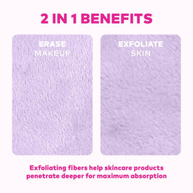 MakeUp Eraser cloths in various pastel colours