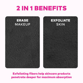 MakeUp Eraser cloths laid out on a flat surface