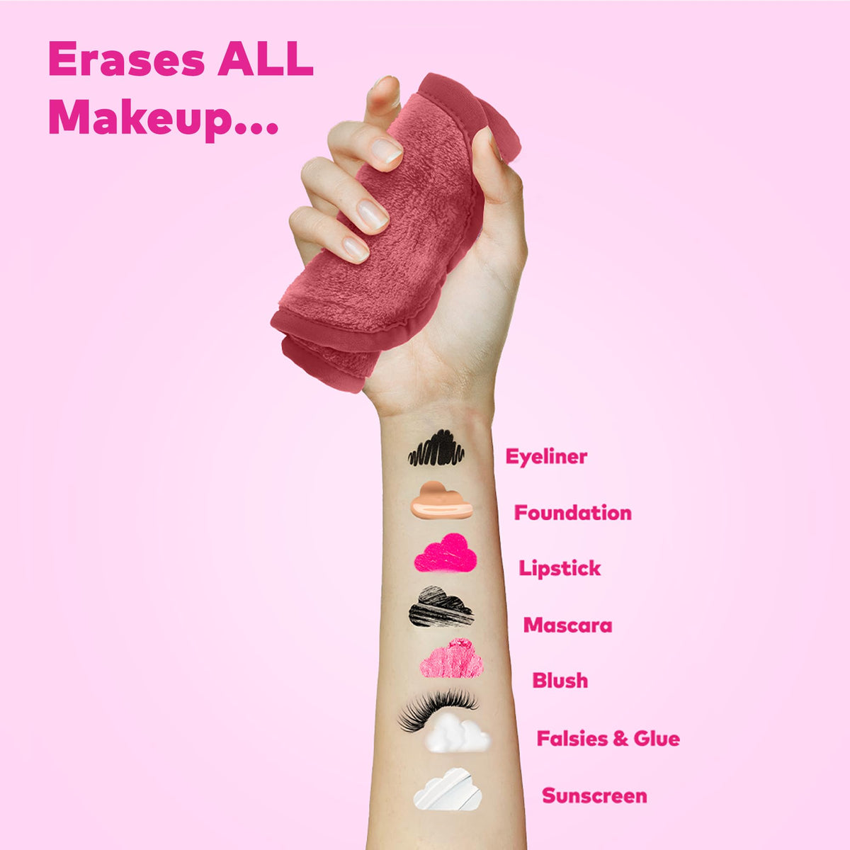 MakeUp Eraser Mini PRO 5pk Gift Set packaging