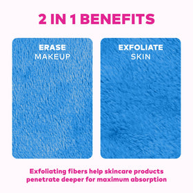 MakeUp Eraser PRO Berry Blue folded view