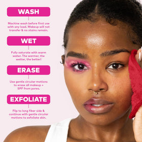 MakeUp Eraser PRO displayed with other beauty products