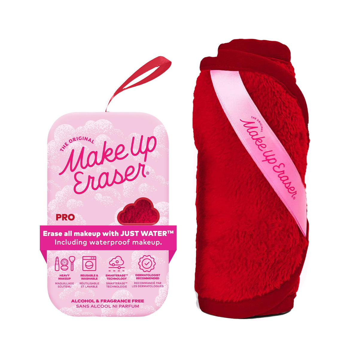 MakeUp Eraser PRO front view in Love Red
