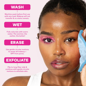 MakeUp Eraser PRO machine washing instructions