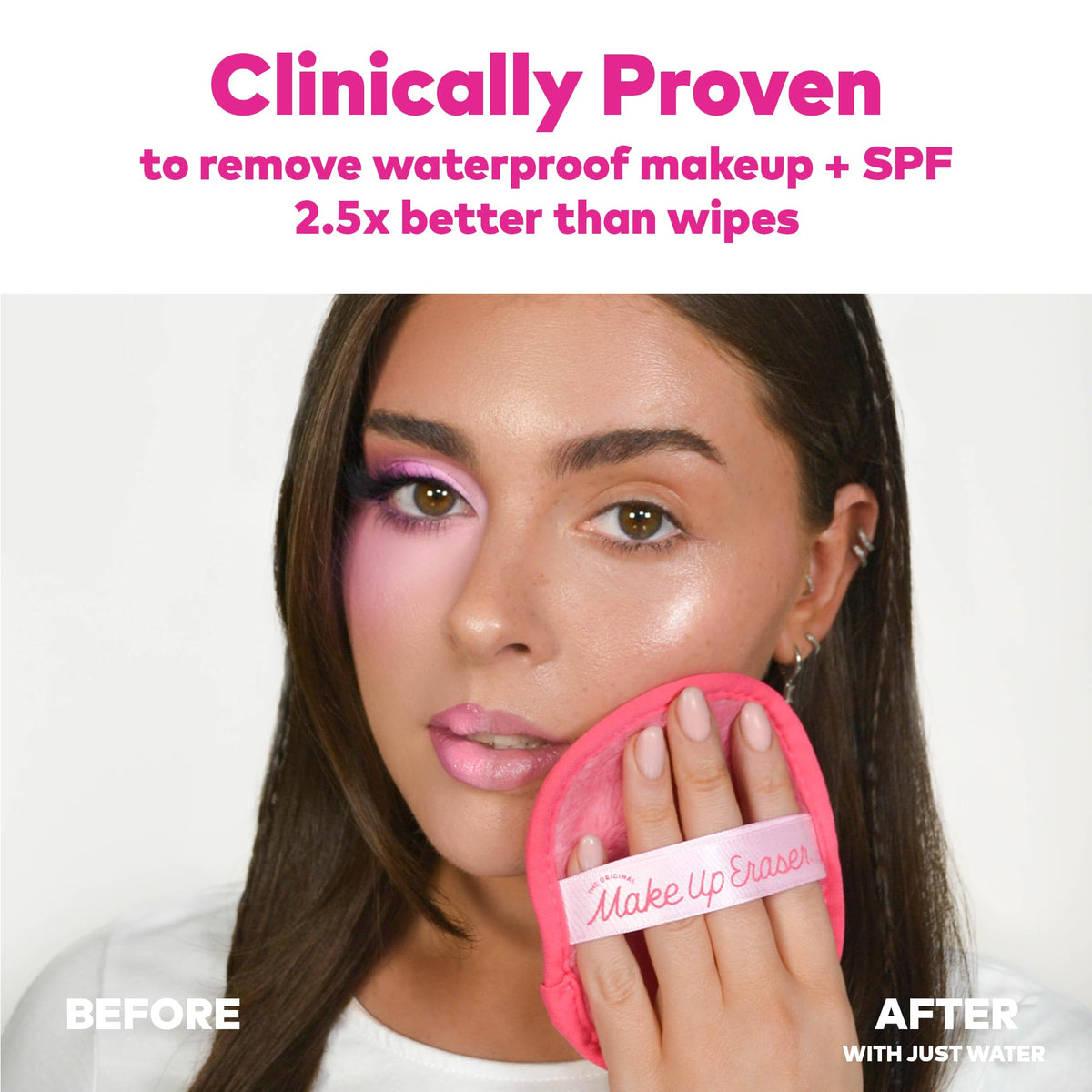MakeUp Eraser PRO showing short and long fiber sides