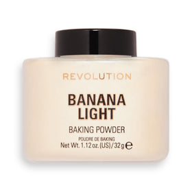 Makeup Revolution Loose Baking Powder Banana Light front view