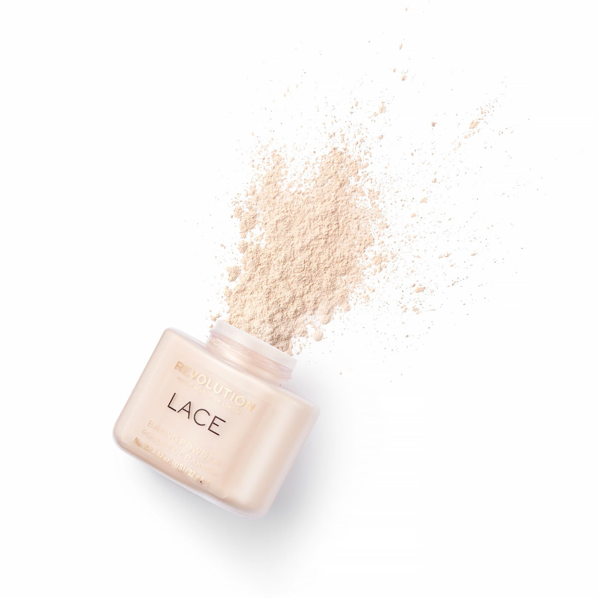 Makeup Revolution Loose Baking Powder Lace on makeup table