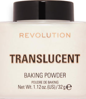 Makeup Revolution Loose Baking Powder Translucent front view