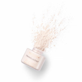 Makeup Revolution Loose Baking Powder Translucent in use