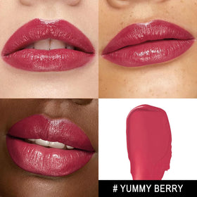 MAKI YIKA berry lipstick tube with vibrant colour