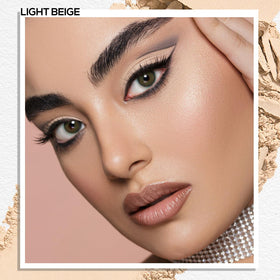 MAKI YIKA Light Beige White Eye Shadow Palette with vibrant shades