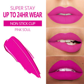MAKI YIKA Matte Liquid Lipstick swatches on skin