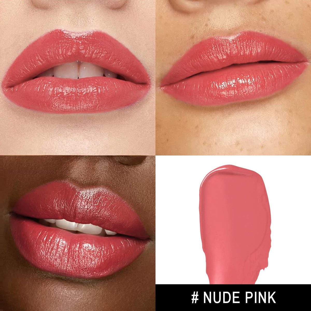 MAKI YIKA nude lipstick swatch on skin