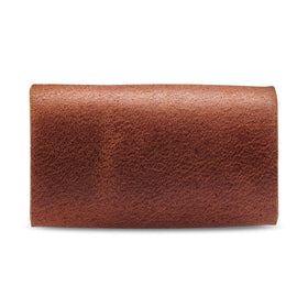 MAKYN Leather Razor Case open showing interior