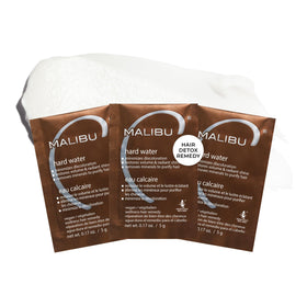 Malibu C Hard Water Hair Remedy packet front view