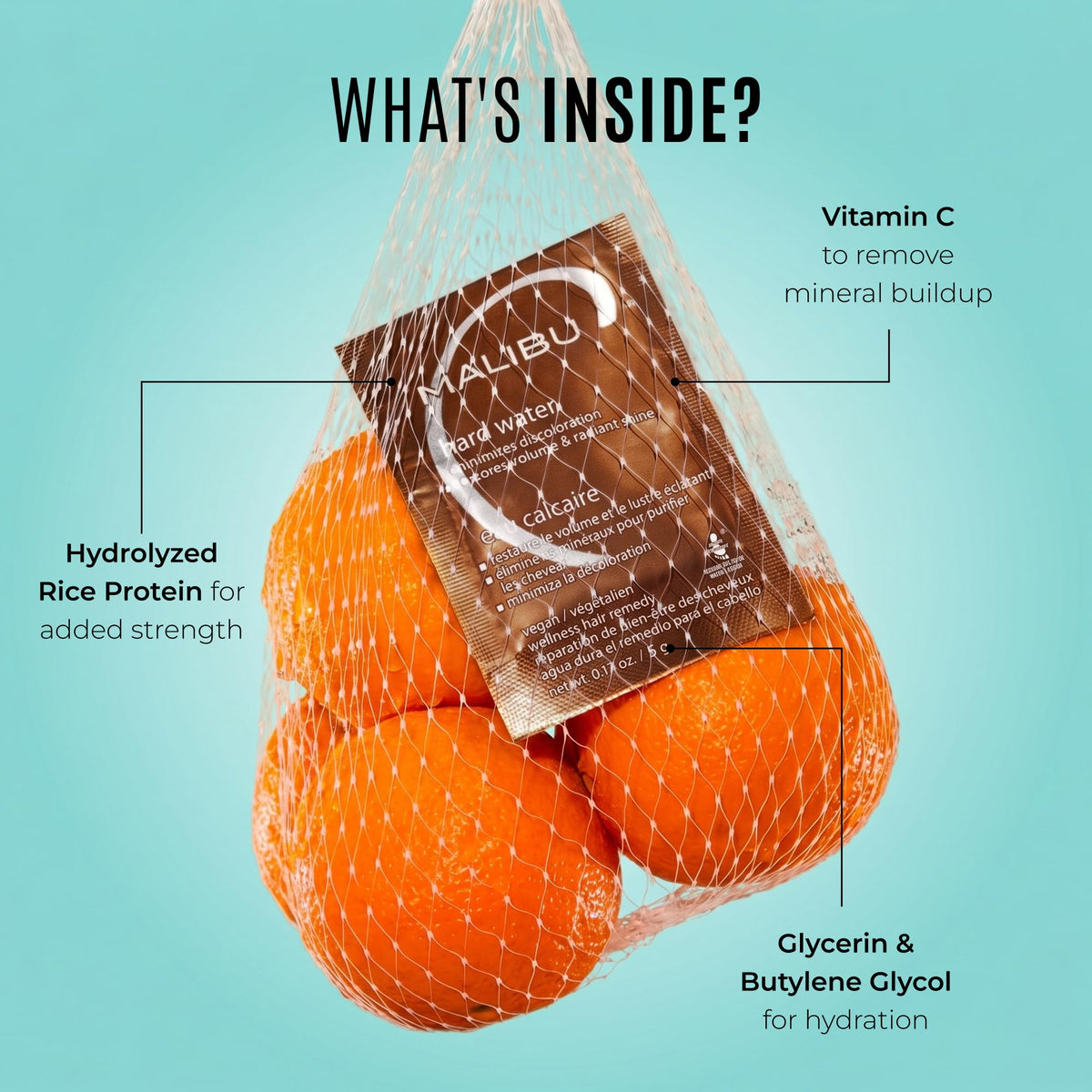Malibu C Hard Water Wellness Remedy ingredients list