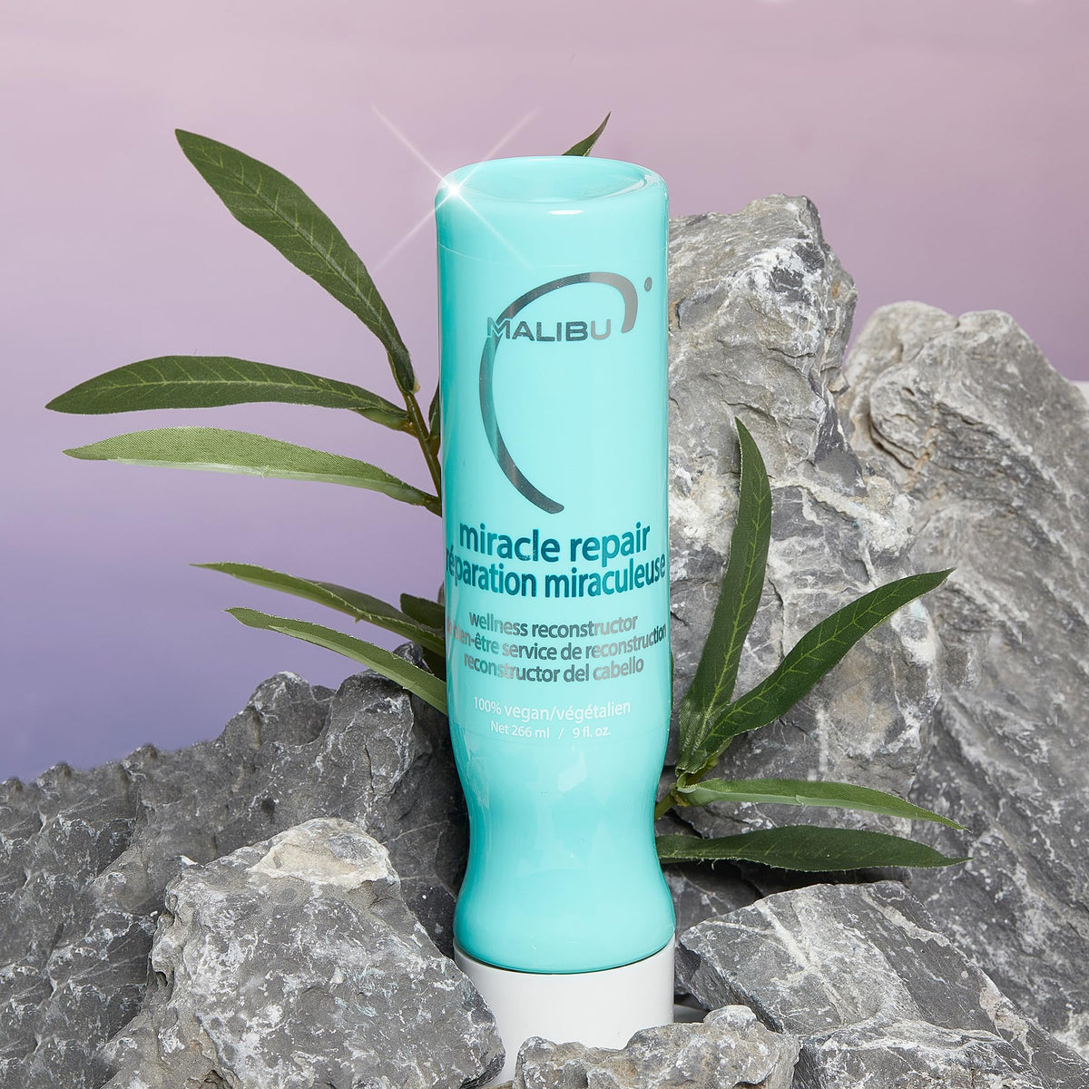 Malibu C Miracle Repair Hair Reconstructor side view with label