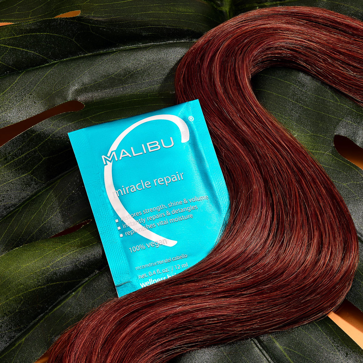 Malibu C Miracle Repair Hair Reconstructor with hair care products
