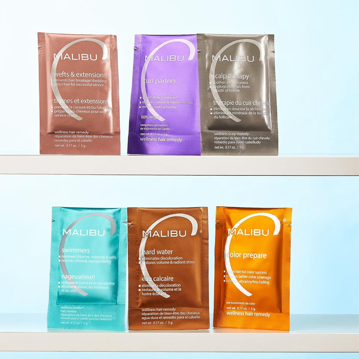 Malibu C Swimmers Wellness Remedy packaging details