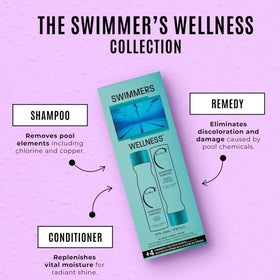 Malibu C Swimmers Wellness Remedy texture demonstration